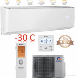 GREE Amber Royal, Oldalfali klíma szett, 2,7kW